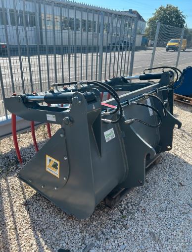 Reißschaufel Schaufel Niederhalter Silage Volvo Radlader Greifer
