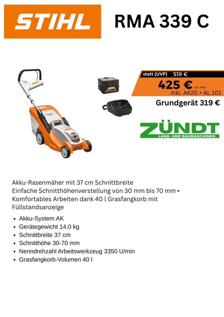 Angebot RMA 339C